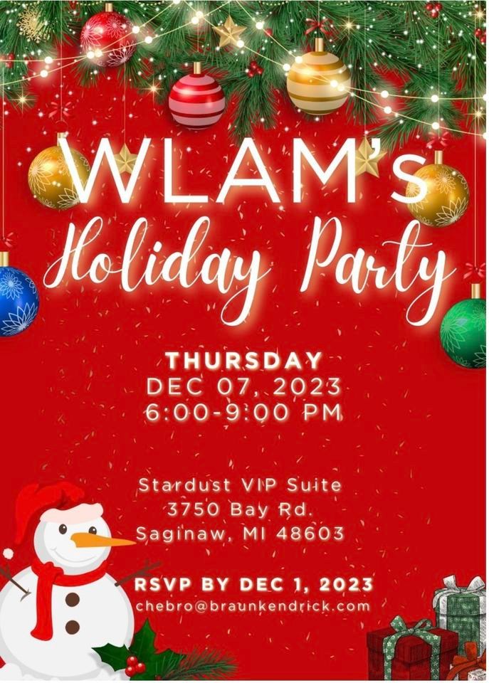 WLAM GLBR Holiday Party , Stardust Entertainment Center, Saginaw