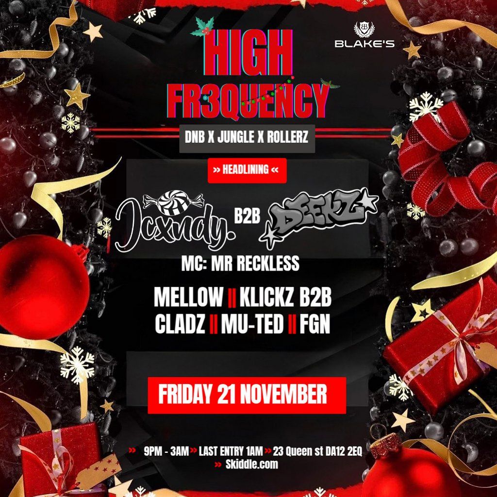 High Fr3quency Xmas special, 21 November | Event in Gravesend | AllEvents