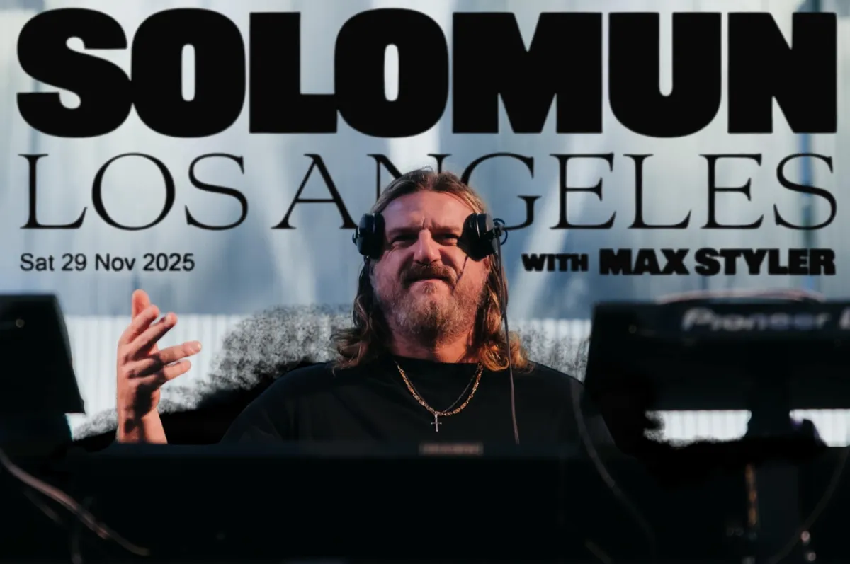 Solomun with Max Styler at Reframe Studios Outdoors, 29 November | Event in Los Angeles | AllEvents