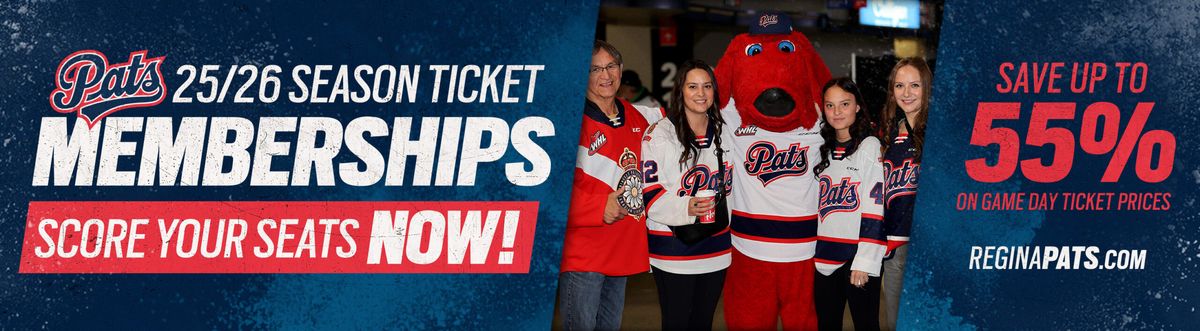 Regina Pats vs. Penticton Vees, 20 February | Event in Regina | AllEvents