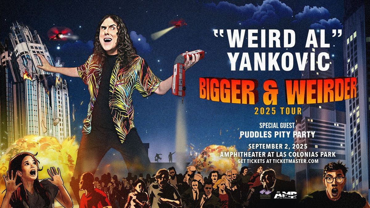 Parking Weird Al Yankovic with Puddles Pity Party, 7 September | Event in Clinton | AllEvents