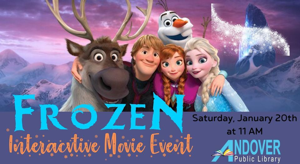 Frozen Interactive Movie, Andover Public Library, January 20 2024