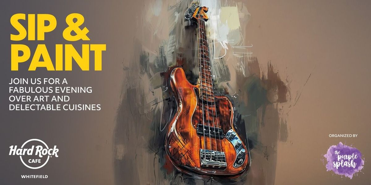 Sip and Paint with Purple Splash, 17 August | Event in Bangalore | AllEvents