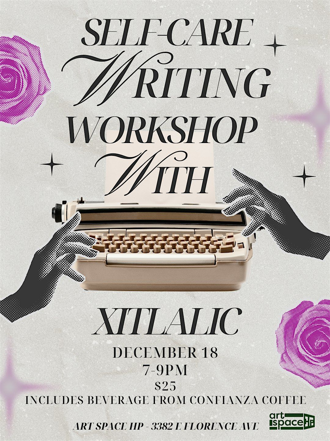 Self-Care Writing Workshop with Xitlalic, 18 December | Event in Huntington Park | AllEvents