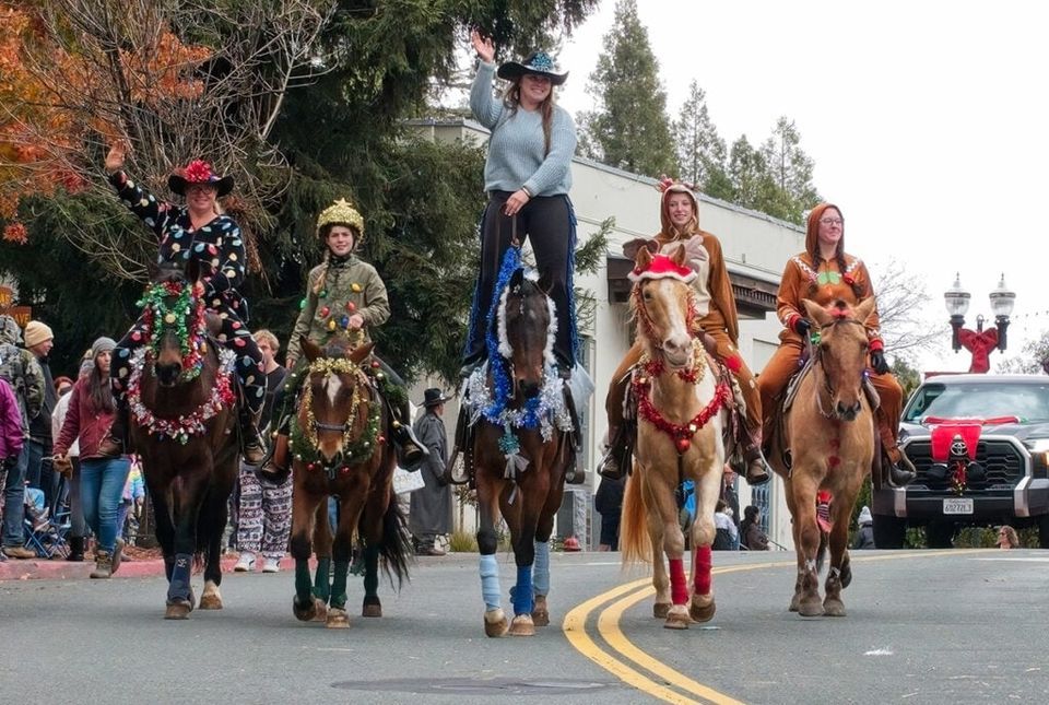 Placerville Christmas Parade, Historic Downtown Placerville, December 3