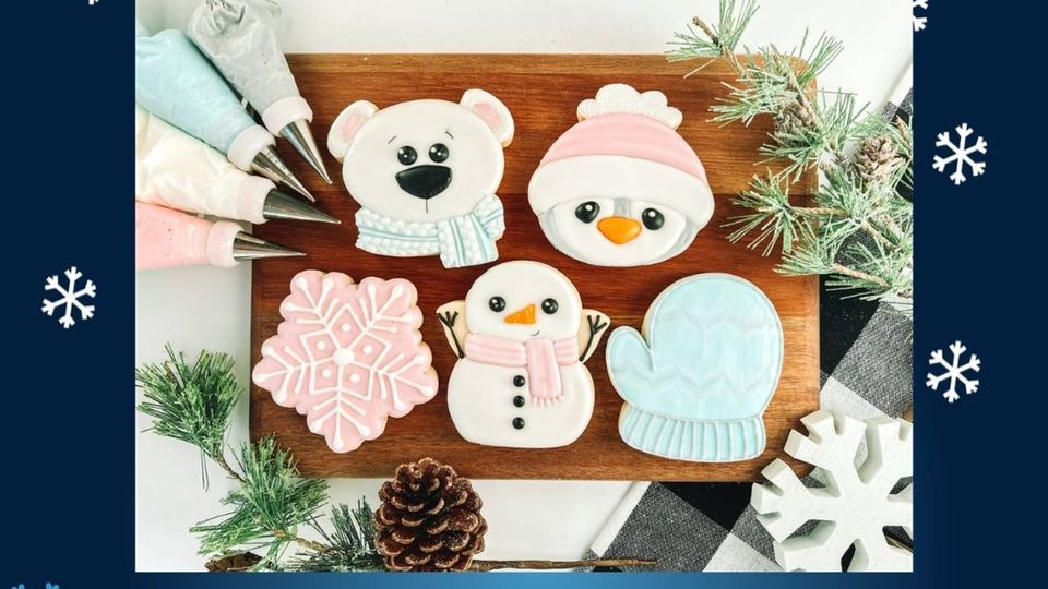 Winter Wonderland Cookie Decorating Family Friendly, Cravory Cottage