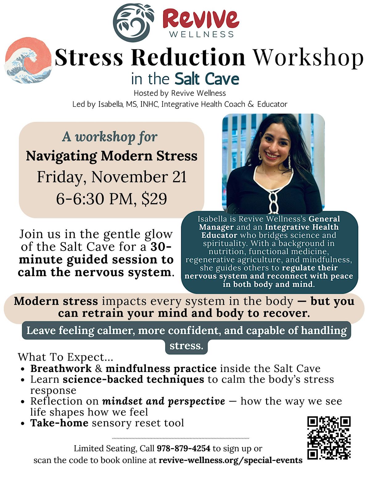 Stress Reduction Workshop in the Salt Cave, 21 November | Event in Gloucester | AllEvents