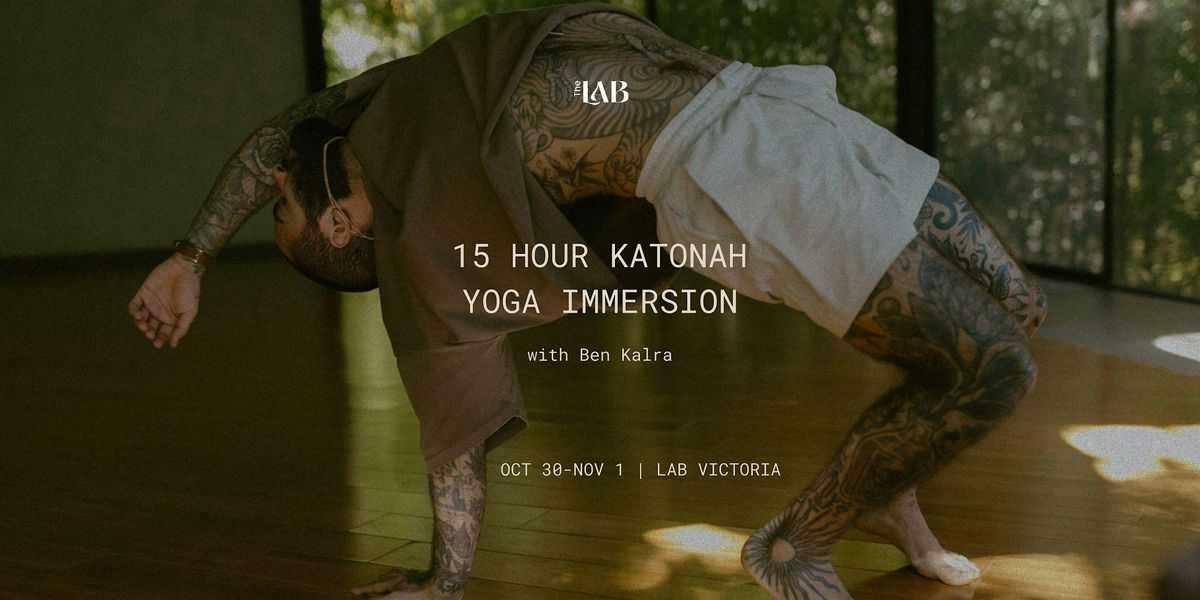 Katonah Yoga Immersion w Ben