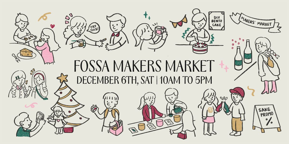 Fossa Makers Market, 6 December | Event in Sembawang | AllEvents