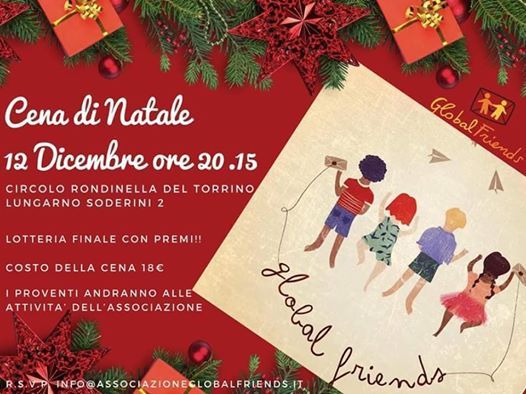 Cena Di Natale Per Global Friends Torrino Santarosa Florence 12 December
