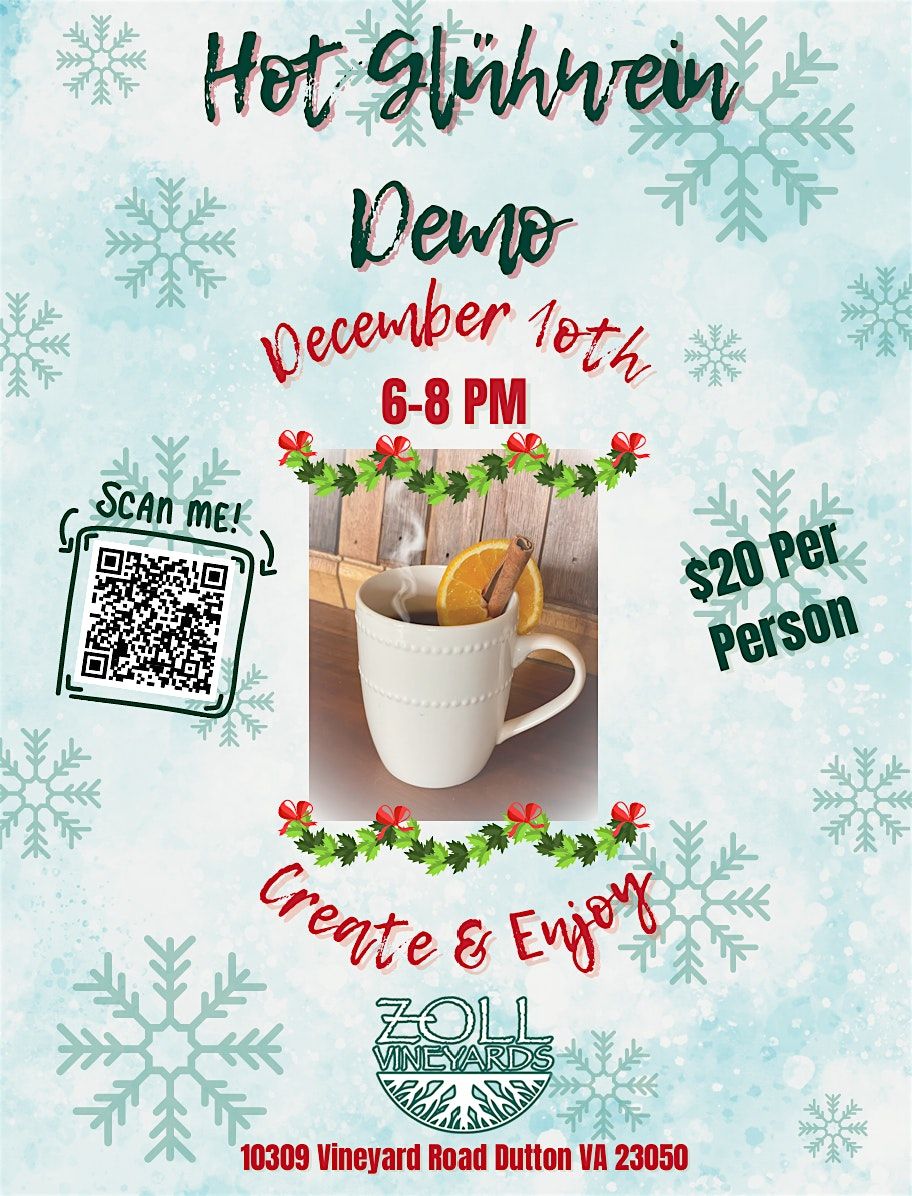 Hot Glühwein Demo, 10 December | Event in Dutton | AllEvents