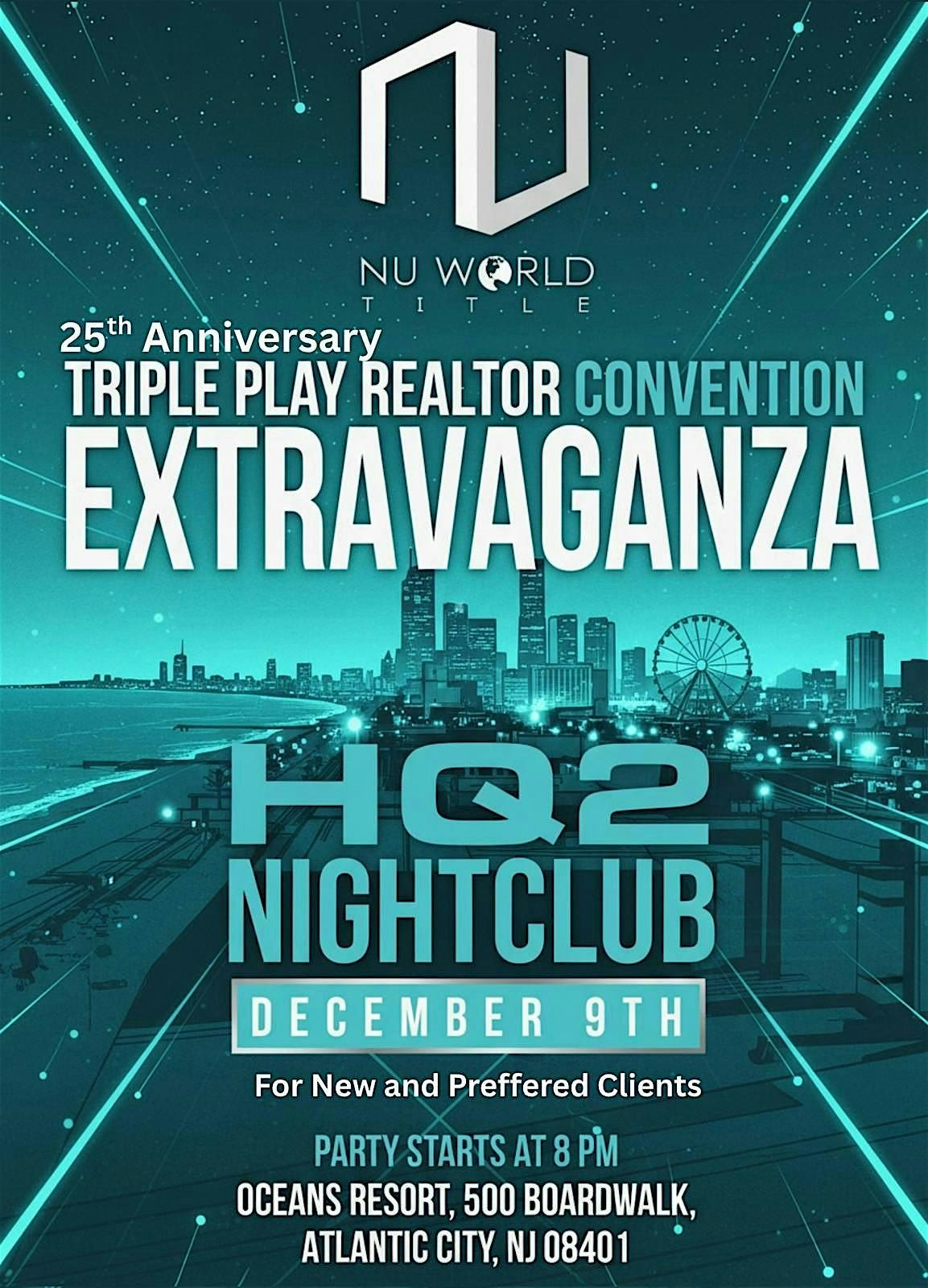 NWT Triple Play Afterparty — Atlantic City’s Most Anticipated Night Out, 9 December | Event in Atlantic City