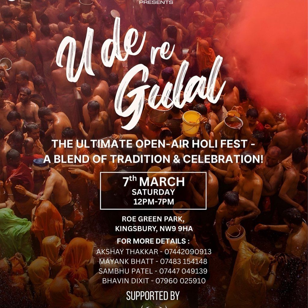 UDE RE GULAL LONDON 2026- THE BIGGEST OPEN-AIR HOLi FESTIVAL
