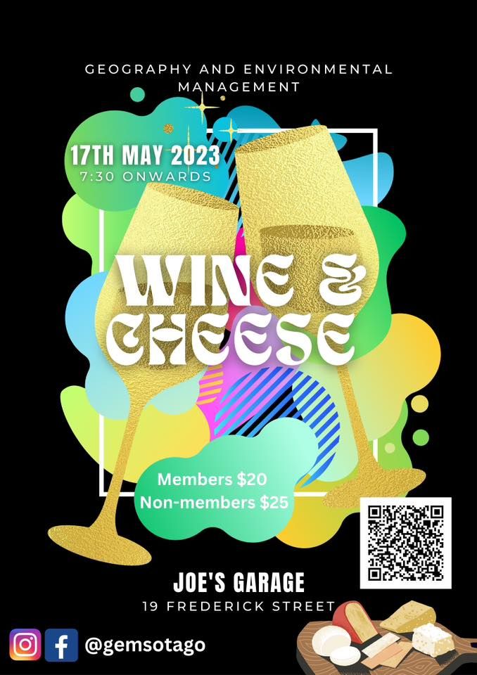 Wine + Cheese Night, Joe's Garage (Dunedin), May 17 2023 AllEvents.in