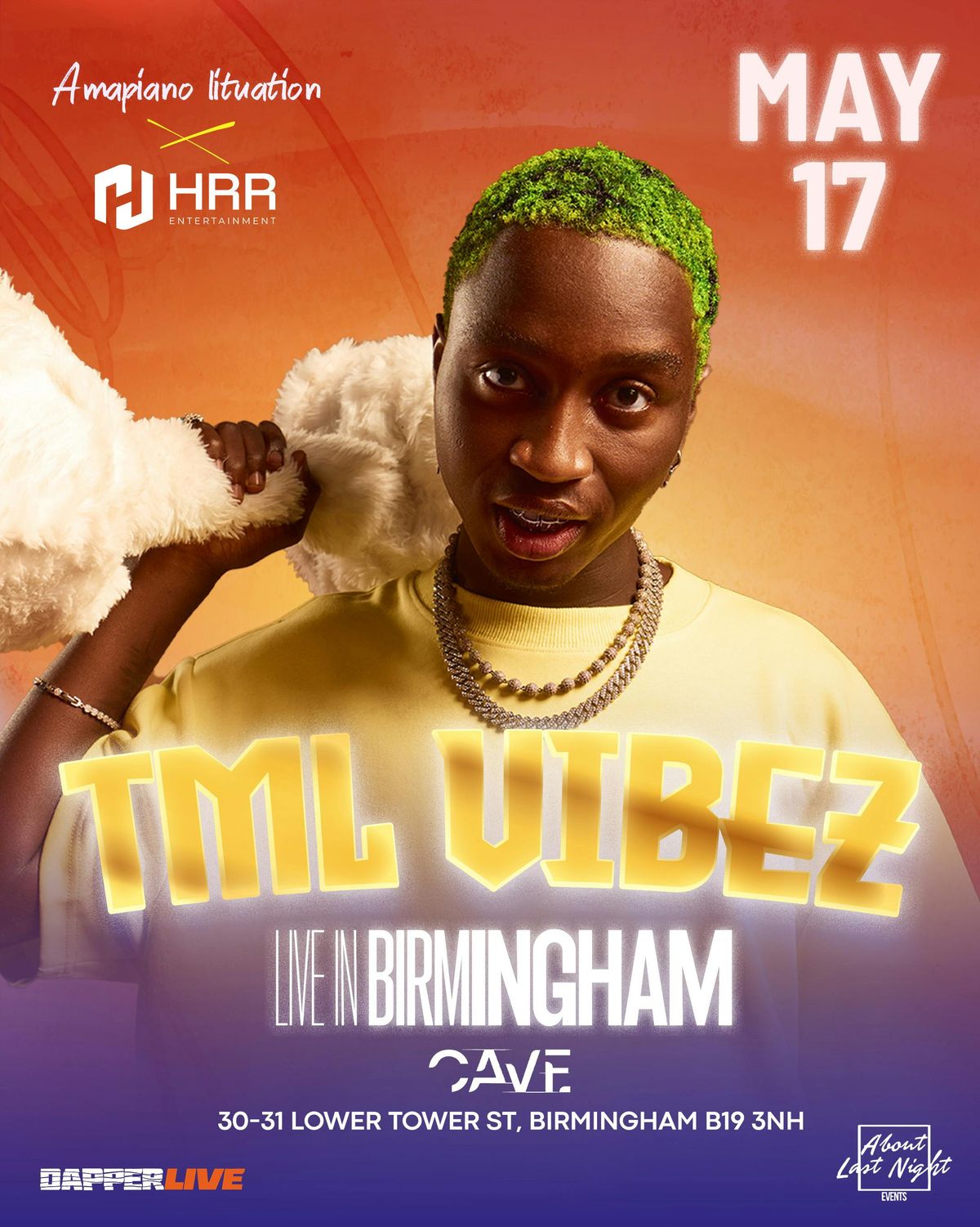 TML VIBEZ LIVE IN BIRMINGHAM | Event in Birmingham | AllEvents