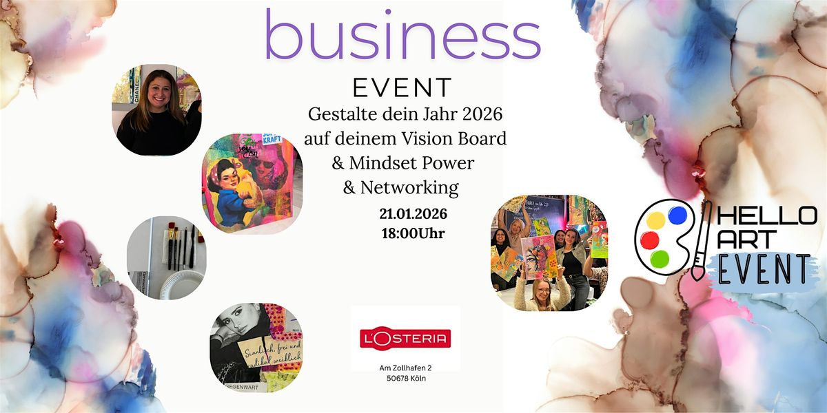 Vision Board Workshop & Networking, 21 January | Event in Köln | AllEvents