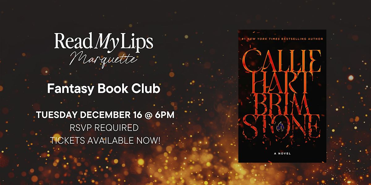 Fantasy Book Club, 16 December | Event in Marquette | AllEvents