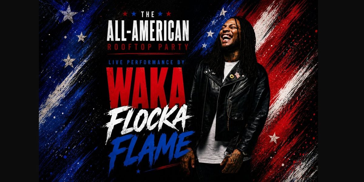 THE ALL-AMERICAN ROOFTOP PARTY WITH WAKA FLOCKA FLAME
