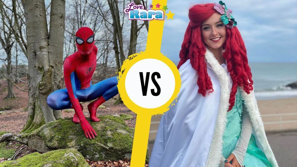 Princesses VS Superheroes Party, Love Rara, Aberdeen, 20 May 2023 ...