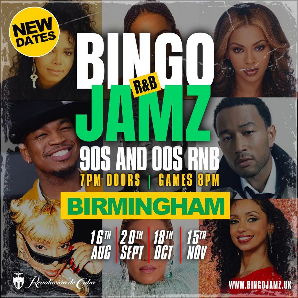 Bingo Jamz Birmingham | December 13th 2025, 13 December | Event in Birmingham | AllEvents