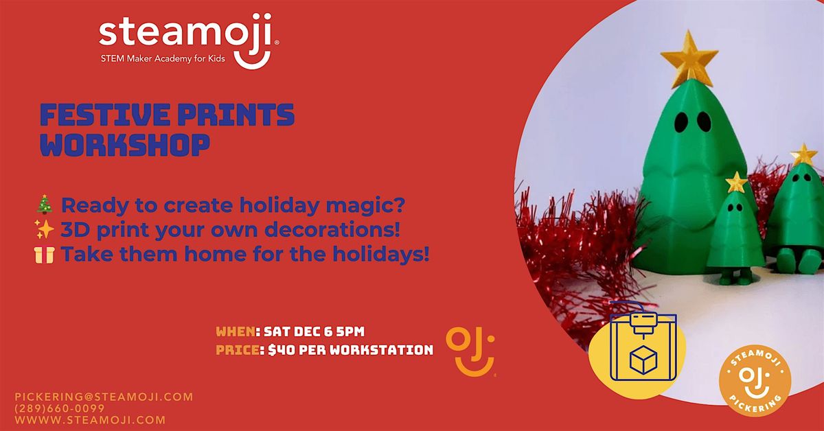 Festive Prints Workshop, 6 December | Event in Pickering | AllEvents