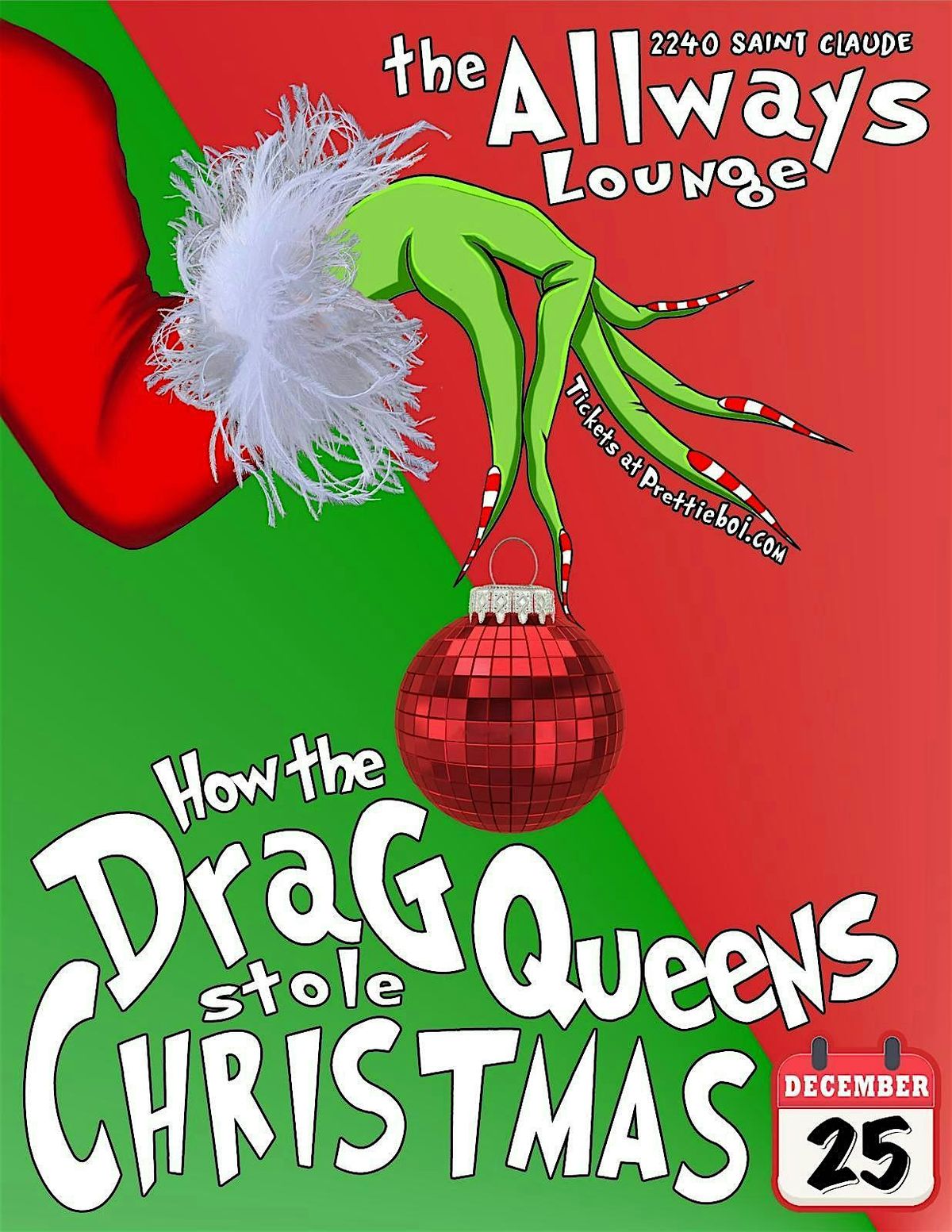 How the Drag Queens Stole Christmas, 25 December | Event in New Orleans | AllEvents
