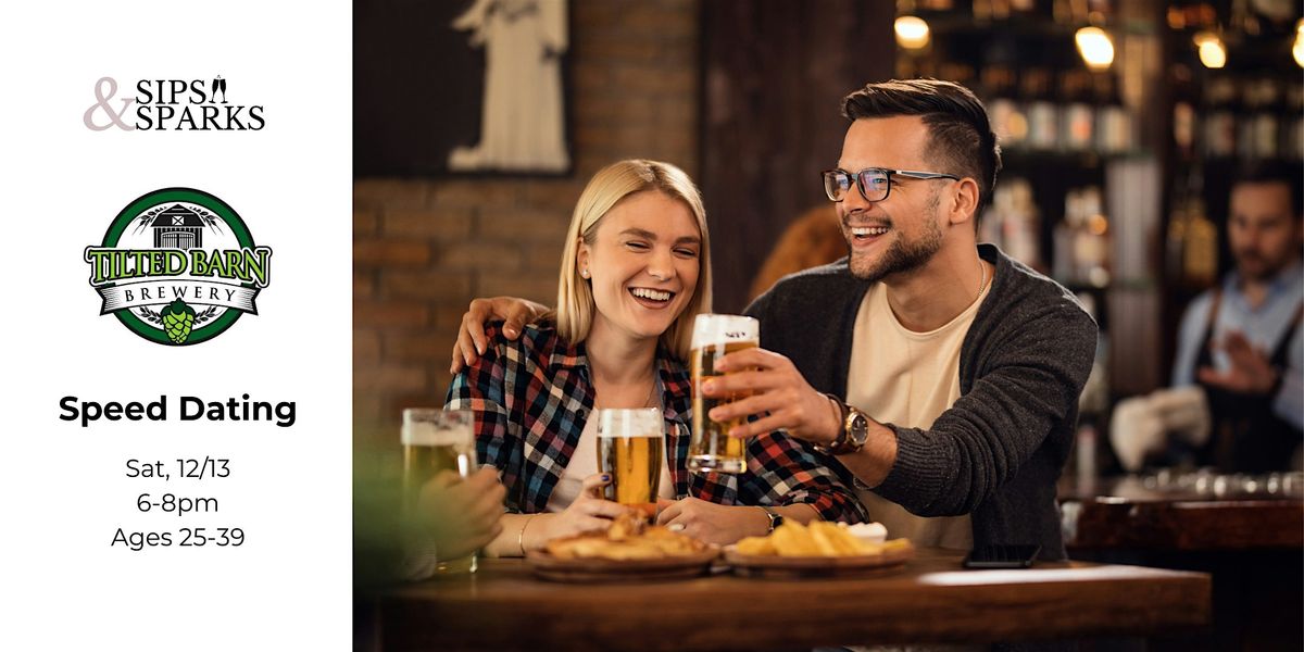 Speed Dating Ages 25-39 in Exeter, RI at Tilted Barn Brewery, 13 December | Event in Exeter | AllEvents