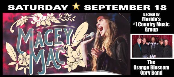 The Orange Blossom Opry Music Events In Weirsdale Allevents In Orange Blossom Opry Events August 2022