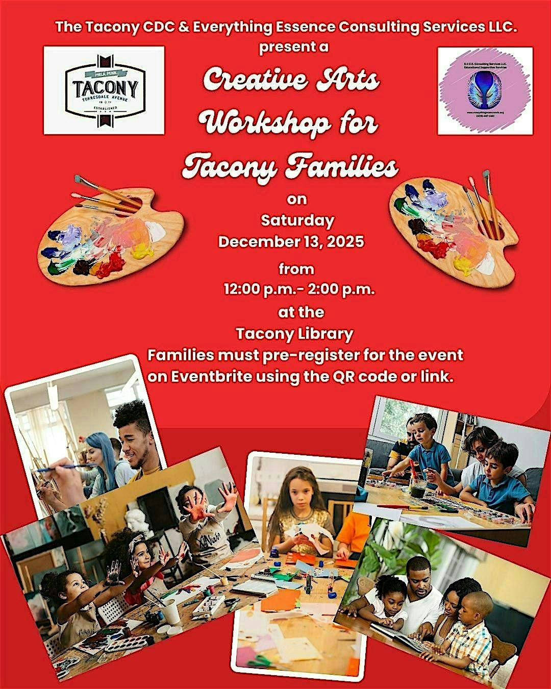 &quot;Our Family&quot; Creative Arts Book Design Workshop event