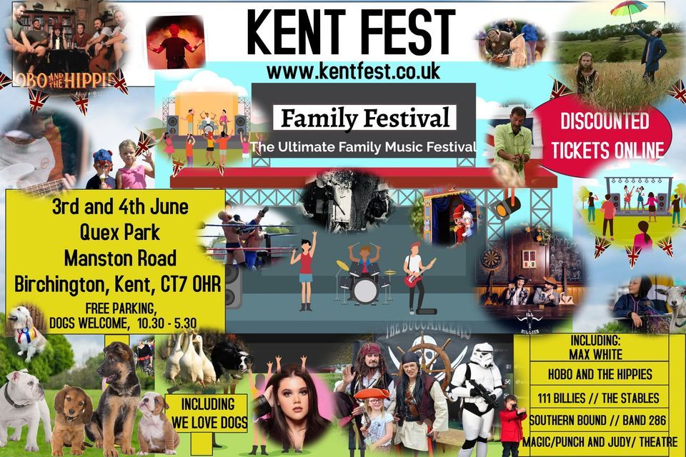 The Kent Fest , Quex park, Herne Bay, June 3 2025 AllEvents.in
