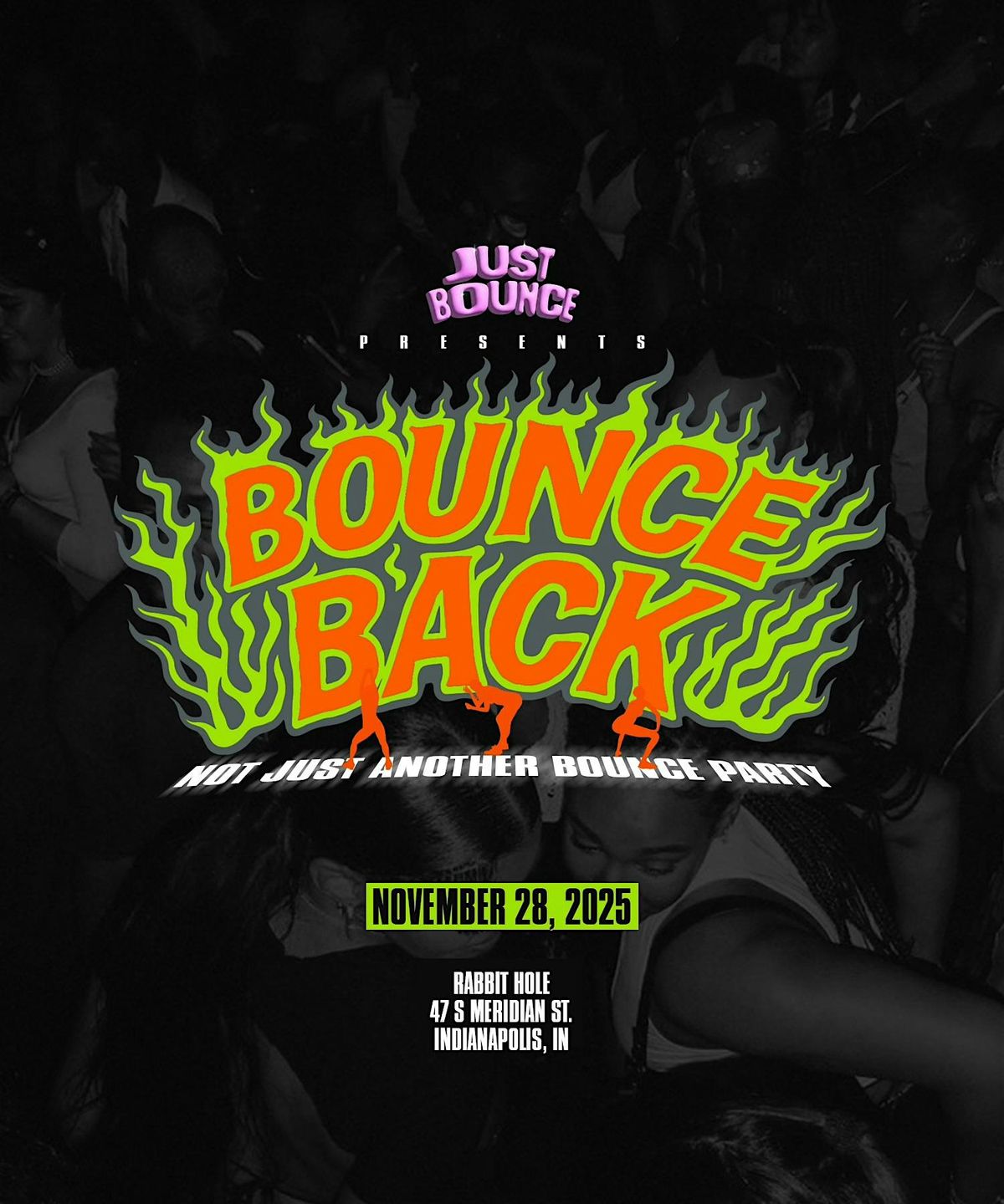 Just Bounce: Bounce Back Not Another Bounce Party, 28 November | Event in Indianapolis | AllEvents