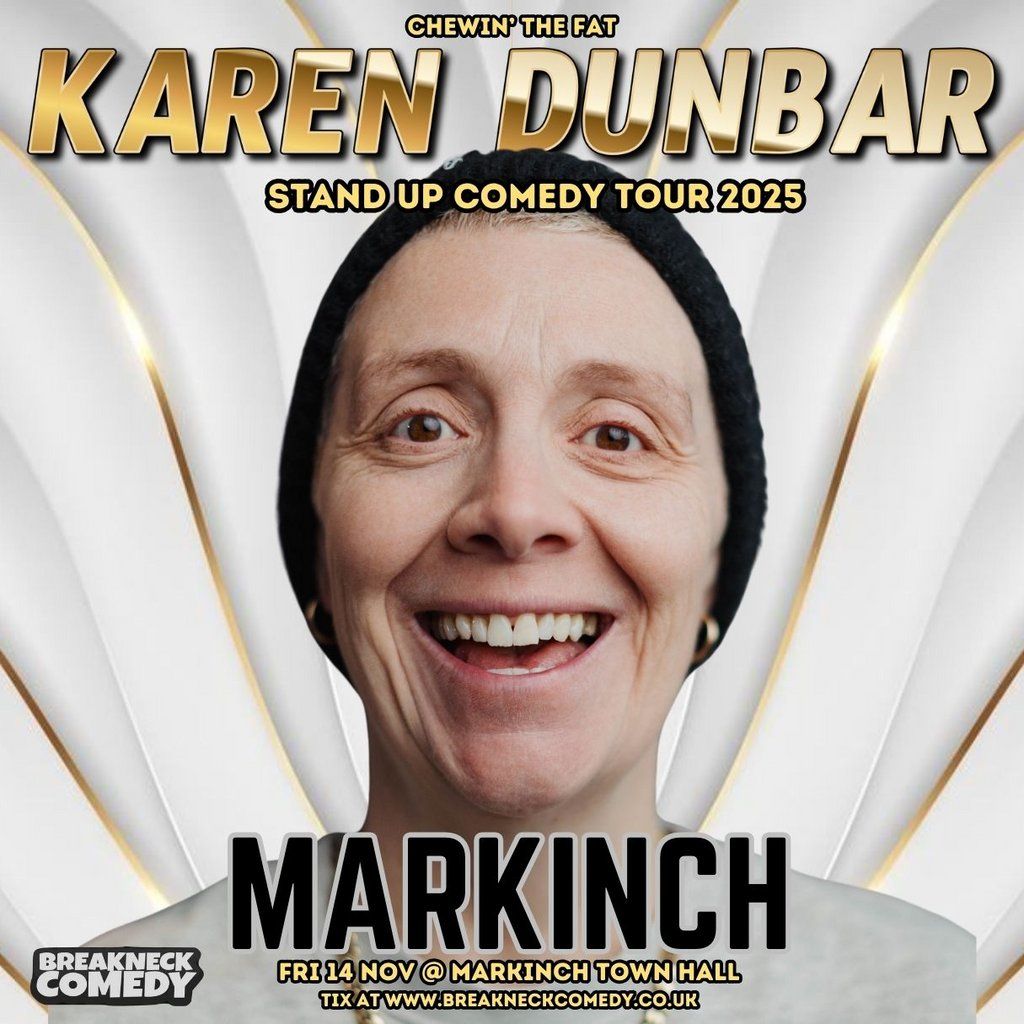 KAREN DUNBAR : Live, 14 November | Event in Dunfermline | AllEvents