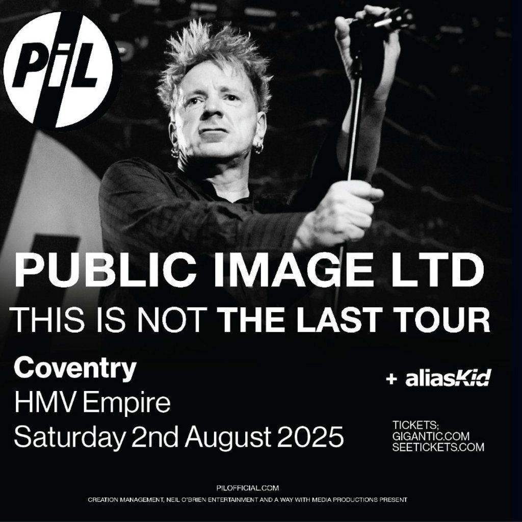 PiL (Public Image Ltd), 10 January | Event in Coventry | AllEvents