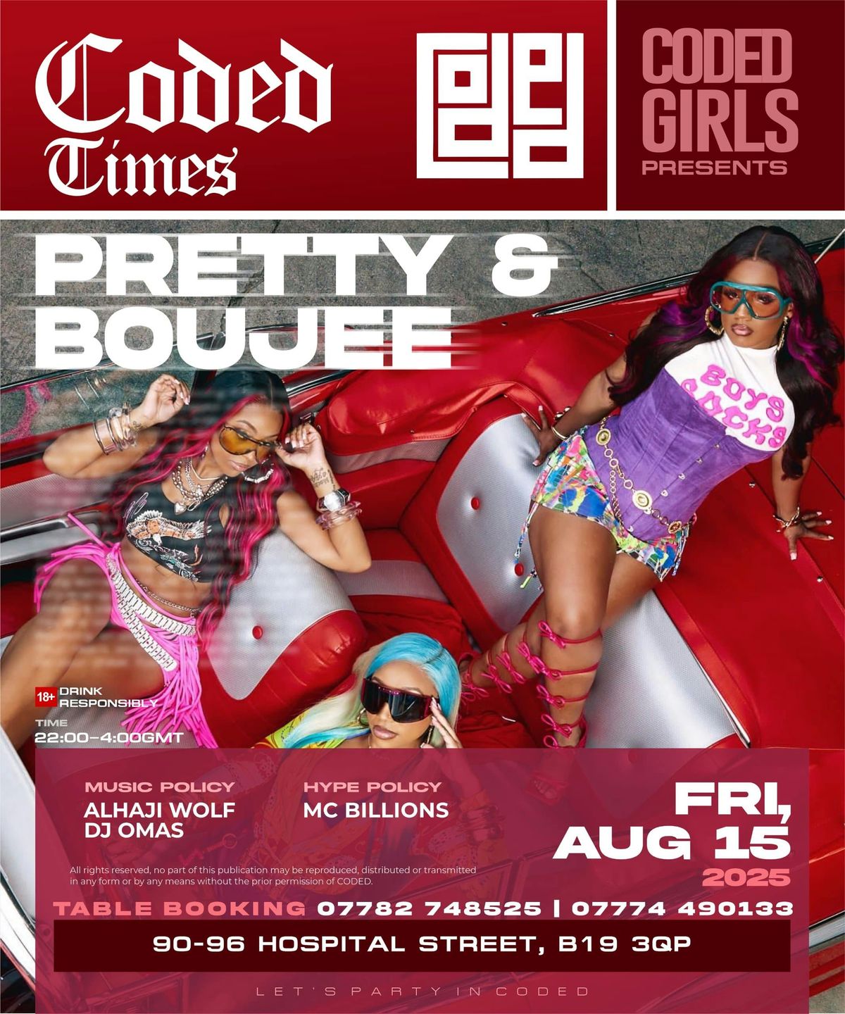 Pretty Girls ❤️ Coded  | Event in Birmingham | AllEvents