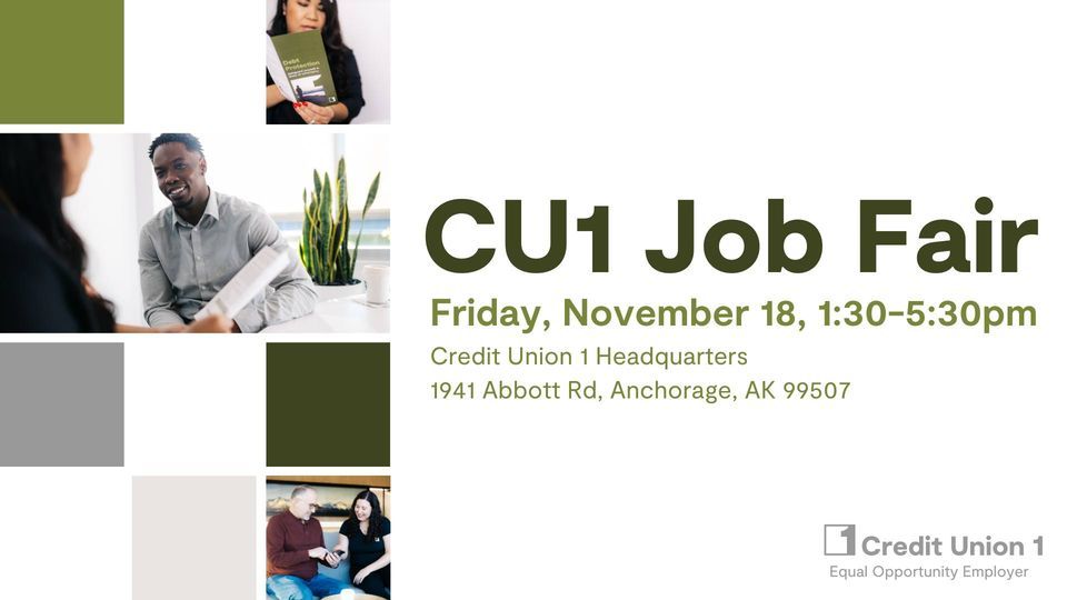 CU1 Job Fair (Anchorage), Credit Union 1, Hope, November 18 2022
