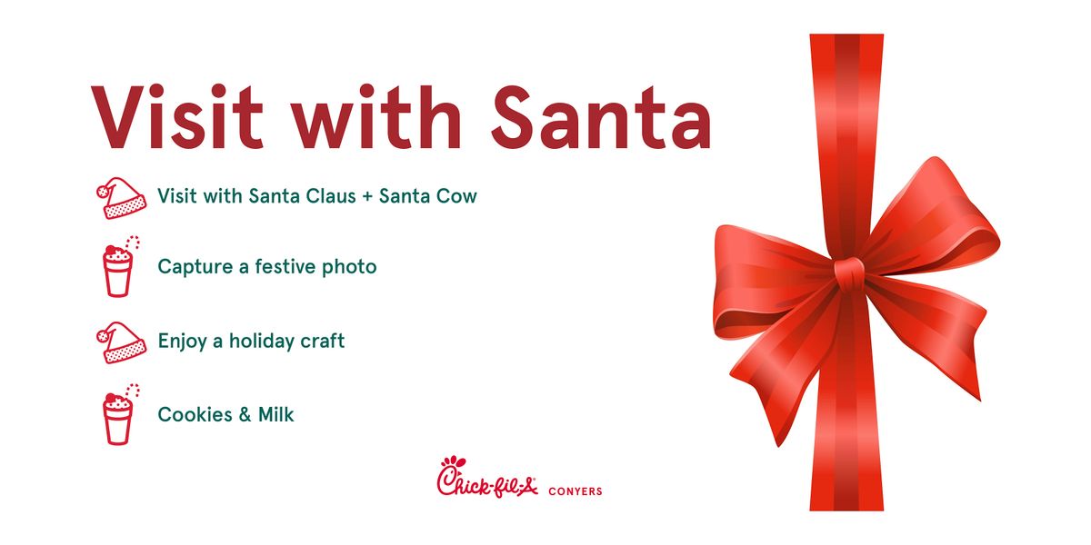 Visit with Santa, 13 December | Event in Conyers | AllEvents