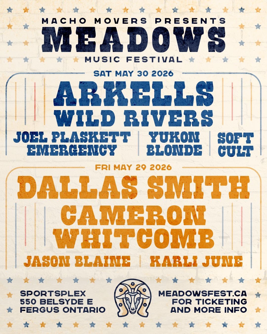 The Meadows Music and Arts Festival: Arkells & Wild Rivers - Saturday ...