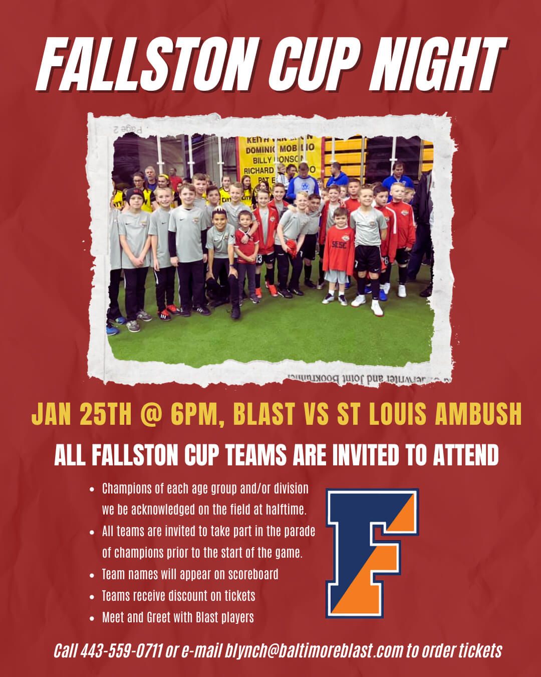 St. Louis Ambush at Baltimore Blast at SECU Arena, 14 February | Event in Towson | AllEvents
