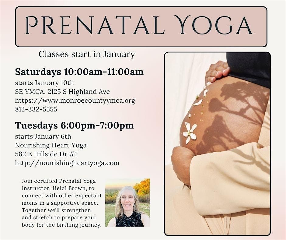 Prenatal Yoga in Bloomington, 6 January | Event in Bloomington | AllEvents
