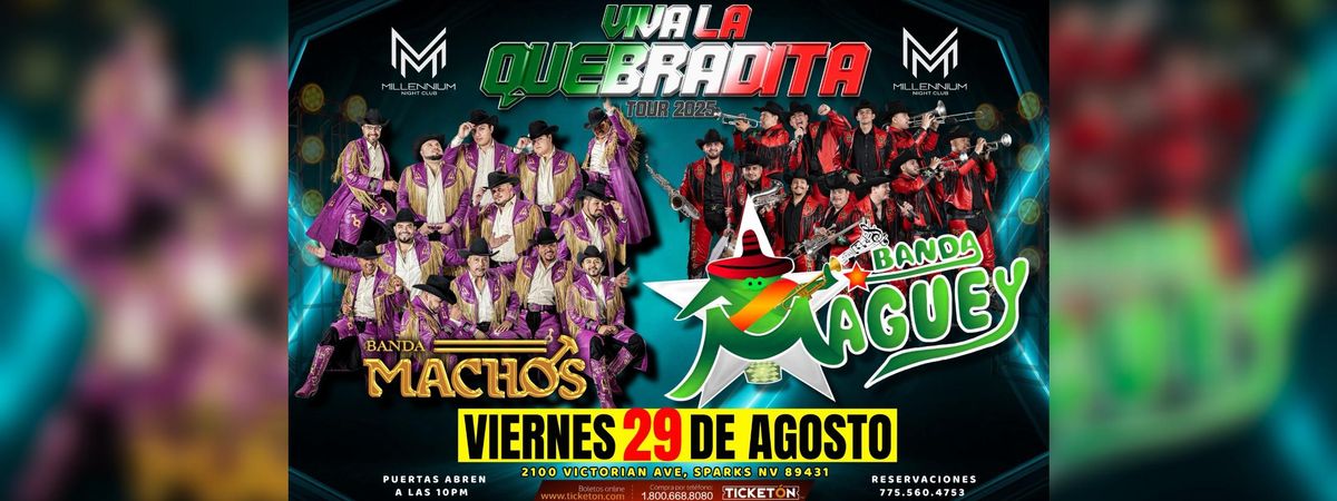 BANDA MACHOS & BANDA MAGUEY, 29 August | Event in Sparks | AllEvents