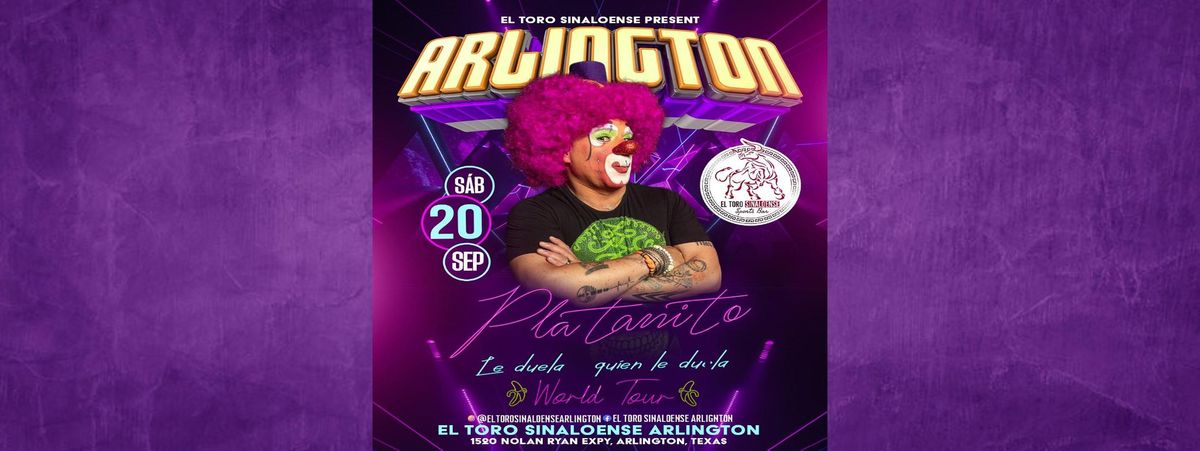 PLATANITO EN ARLINGTON, 20 September | Event in Arlington | AllEvents