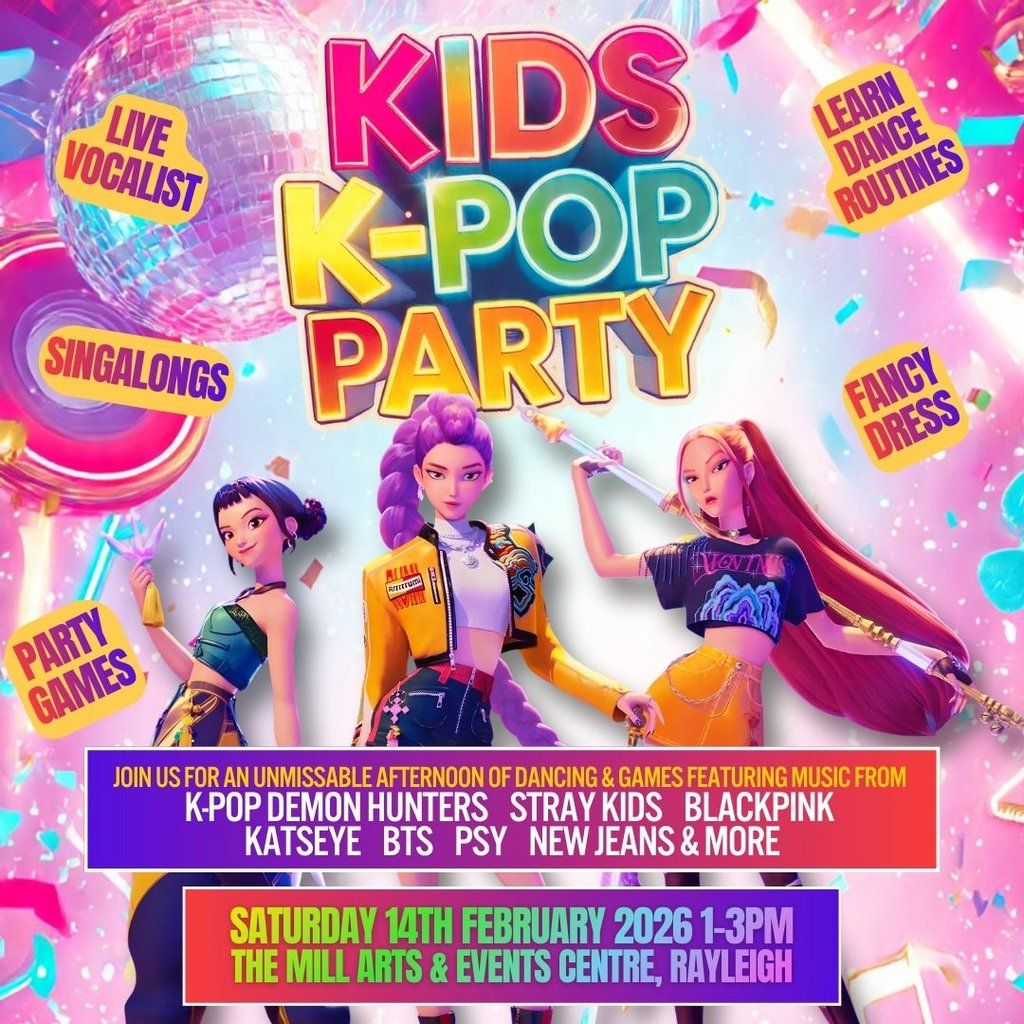 Kids K-Pop Party - Rayleigh, 14 February | Event in Benfleet | AllEvents
