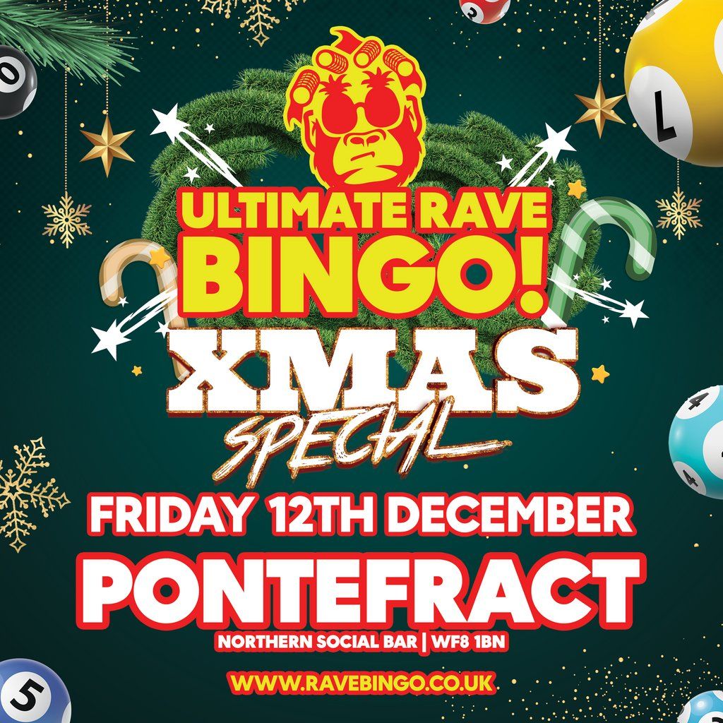 Ultimate Rave Bingo // Pontefract // Friday 12th December, 12 December | Event in Wakefield | AllEvents