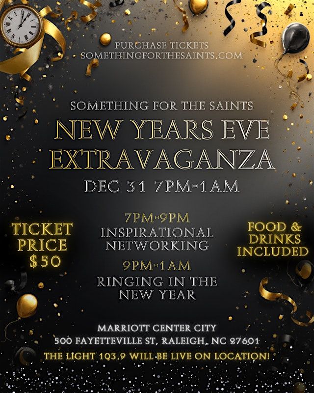 Something For the Saints- New Year's Eve Extravaganza, 31 December | Event in Raleigh | AllEvents