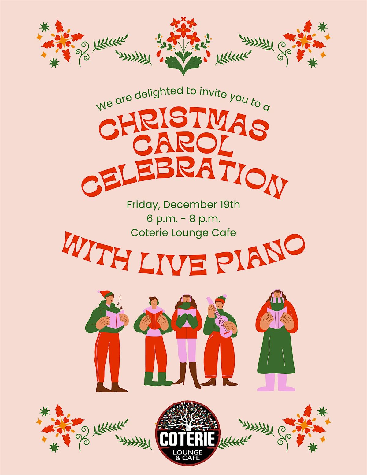 Christmas Carols: Piano Bar Style Sing-a-long, 19 December | Event in Olde West Chester | AllEvents