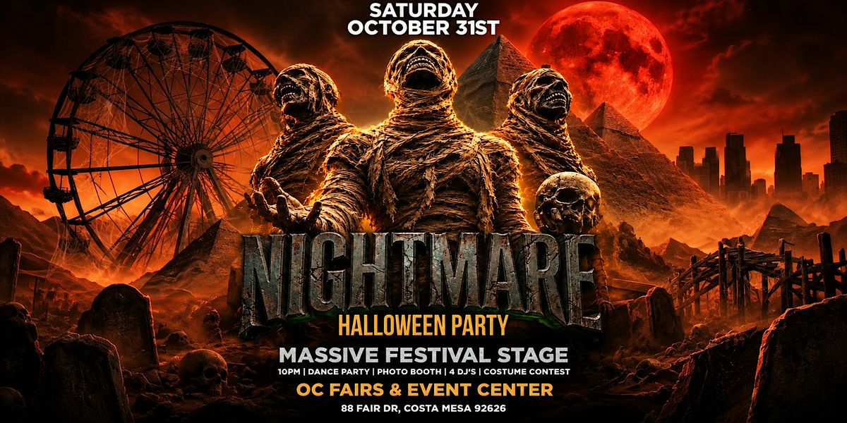 PROJECT NIGHTMARE @ OC FAIRGROUNDS SATURDAY OCT 31ST | HALLOWEEN, OC ...