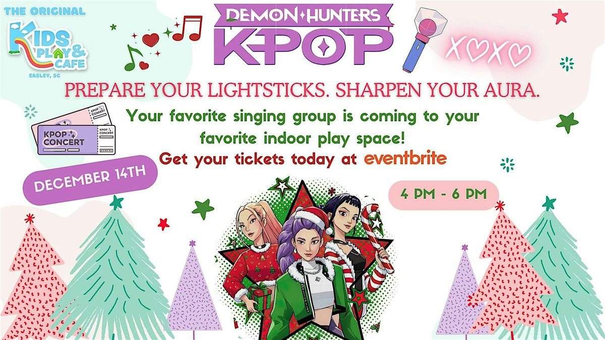 K-POP CHRISTMAS AT KPC!, 14 December | Event in Easley | AllEvents