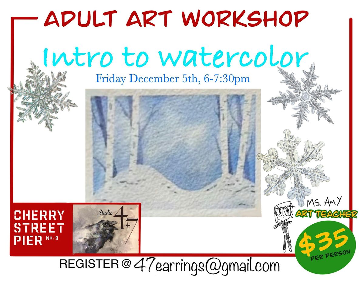 Intro to watercolor, 12 December | Event in Philadelphia | AllEvents