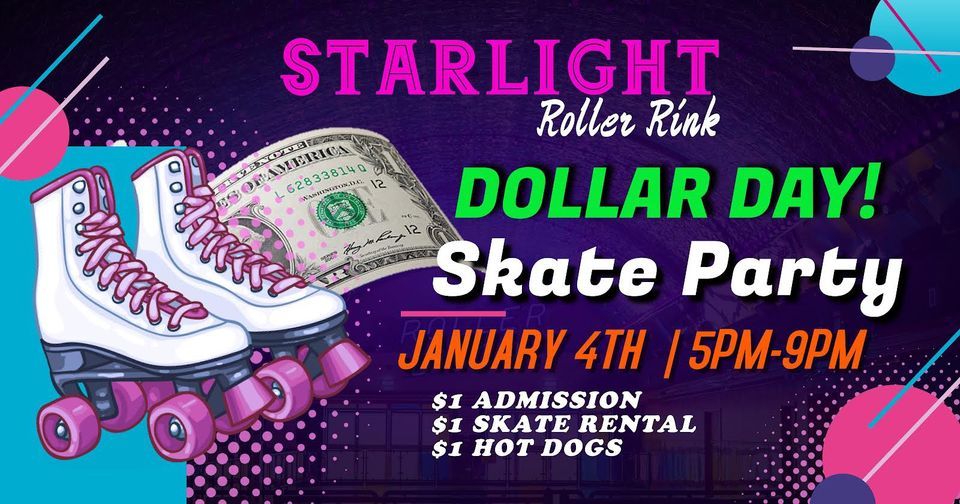 Dollar Night, Starlight Roller Rink, Williamstown, January 4 2024