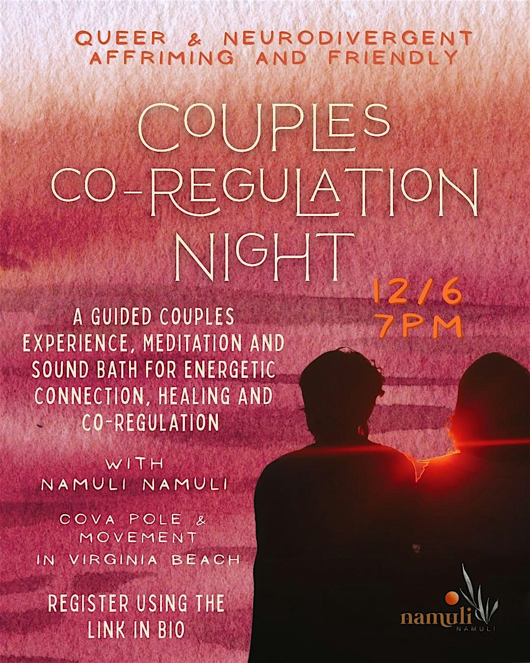 Couples Co-Regulation Night, Sound Bath and Workshop | Event in Virginia Beach | AllEvents